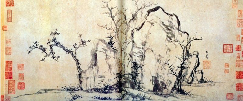 元代书画家赵孟頫绘画作品欣赏